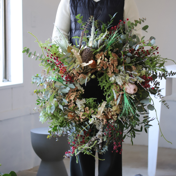 過去に制作したフラワーリース